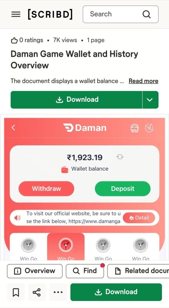 Daman Prediction App