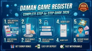 Daman Game Register 2026: Complete Step-by-Step Guide, Login, & Earning Tips